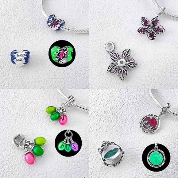 1pcs Pandora x Stranger Things Charm - Picture 4 of 16